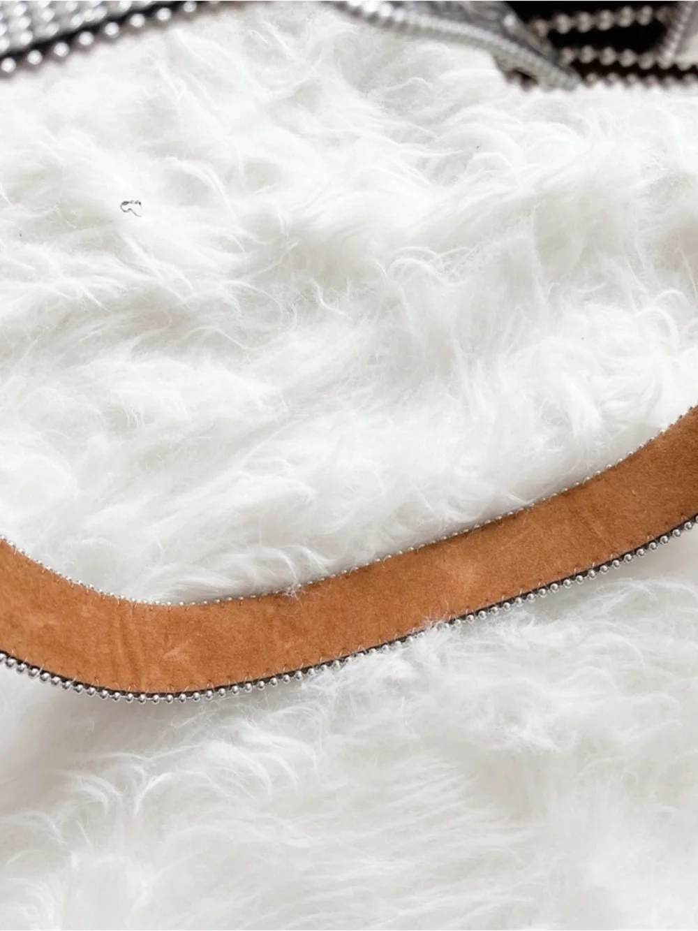 Free People Western Silver Stud Belt